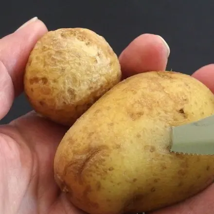 Wie verschieden große Pellkartoffeln gleichzeitig gar werden