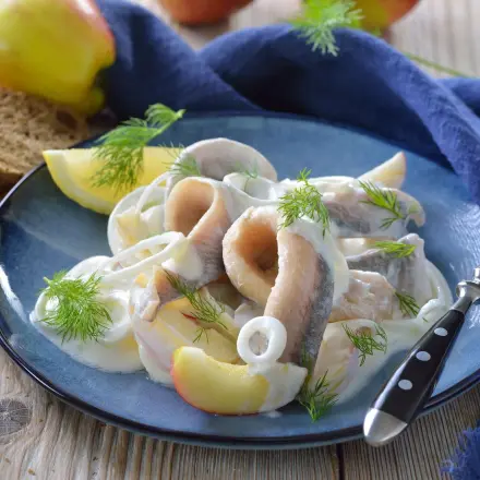 Sylter - Matjes in Sahnesoße