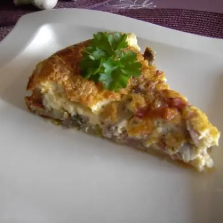 Schinken-Champignon Croustade