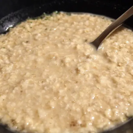 Herzhafte Haferflockensuppe