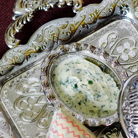 Gefrierbeutel für Kräuterbutter