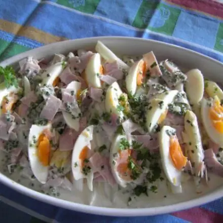 Spargelsalat aus Restspargel