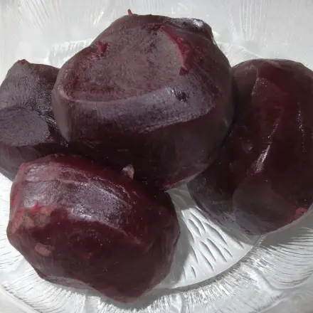 Rote-Beete-Kugeln gegen Schweißfüße