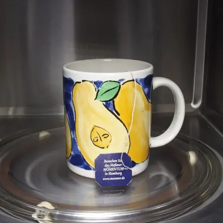 Immer sauberer Mikrowellenherd