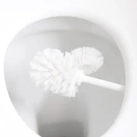 Klobürste für längere Haltbarkeit mit Silikonöl einsprühen