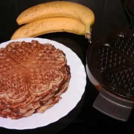 Bananen-Waffeln