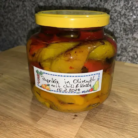 Eingelegte Paprika