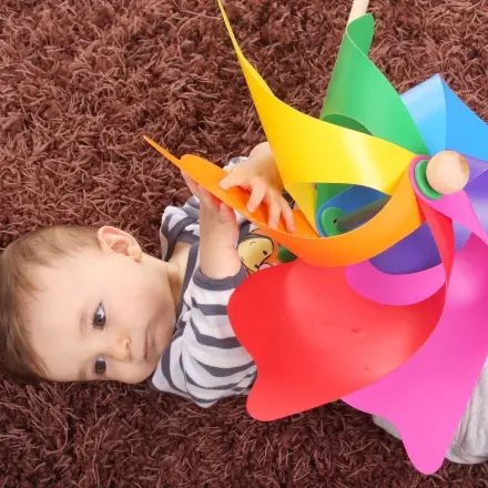 Fönen bei Kleinkindern