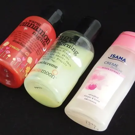 'Reisegrößen' von Kosmetika