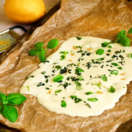 Zitronen-Basilikum-Schokolade selbstgemacht