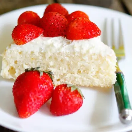 Einfacher Erdbeer-Mascarpone-Kuchen