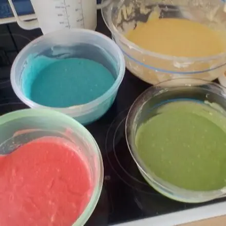 Bunter Papageienkuchen - Geburtstagskuchen