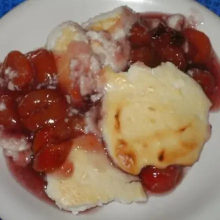 Kirsch-Quark-Auflauf