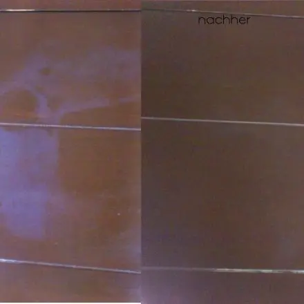 Flecken auf dunklem Holz II