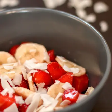 Erdbeer-Bananen Salat