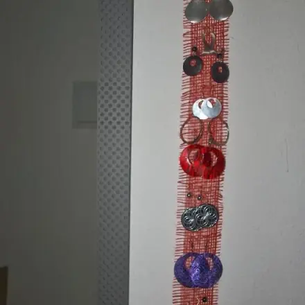 Dekorative Ohrringaufbewahrung