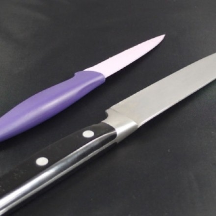Scharfe Messer ungefährlicher als unscharfe Messer
