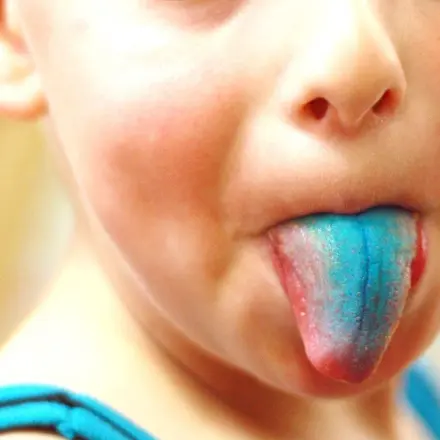 Blaue Zunge nach dem Essen von Waldheidelbeeren?