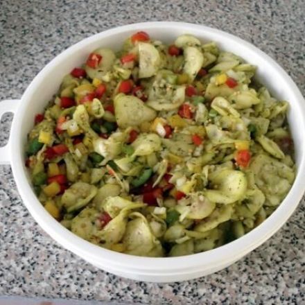 Zucchinisalat süß-sauer