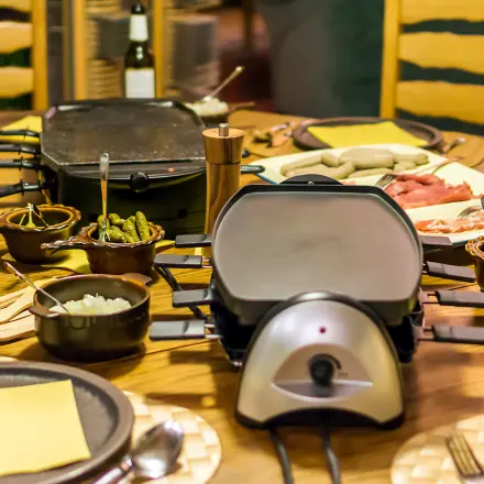 Raclette mal anders - Pizza-Raclette