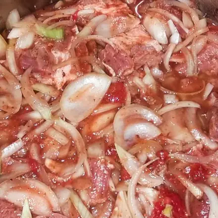 Tomaten-Zwiebel-Marinade