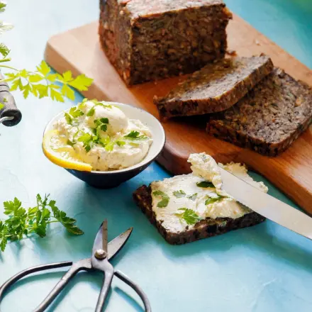 Leckerer Petersilien-Brotaufstrich