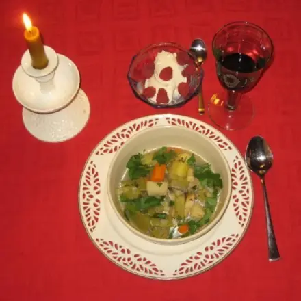 Eintopf aus Cocobohnen, köstlich und vegetarisch