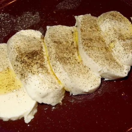 Mozzarella-Scheiben