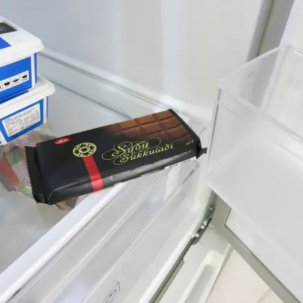 Schokolade mit der Küchenmaschine raspeln