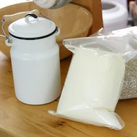 Getreidemilch für Säuglinge herstellen