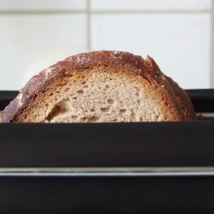 Auch Brot kann man toasten!