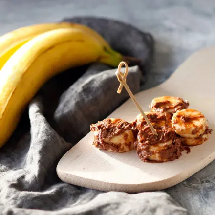 Bananen-Schoko-Snack für Dinnerpartys