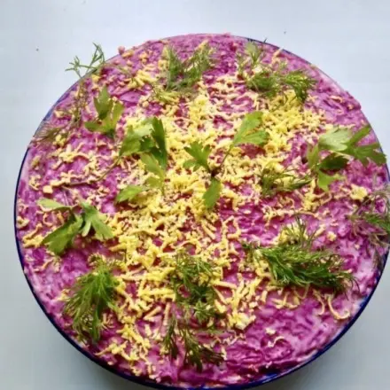 Silvester-Heringssalat nach Oma