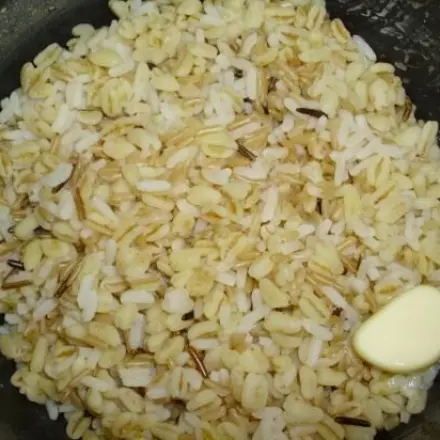 Selbstgemachte Reismischung