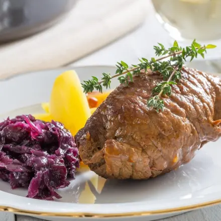 Rinderroulade klassisch (im Schnellkochtopf)