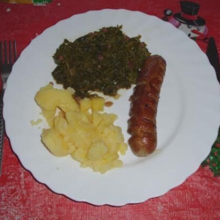 Gebratener Grünkohl