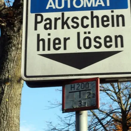 Zu kurzer Arm für den Parkschein-Automaten?