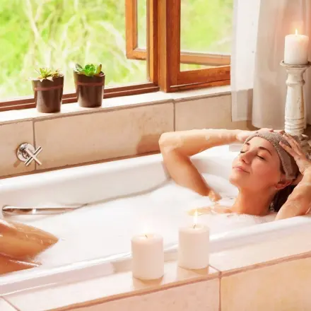 Heißes Bad gegen Husten