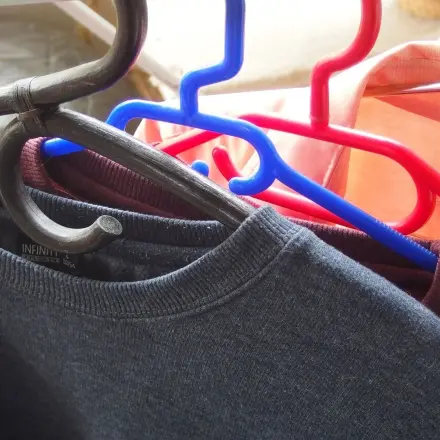 Platzsparend Wäsche aufhängen