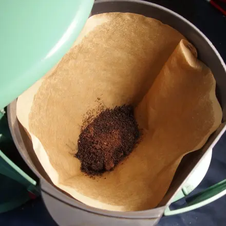 Kaffeefilter zweimal benutzen