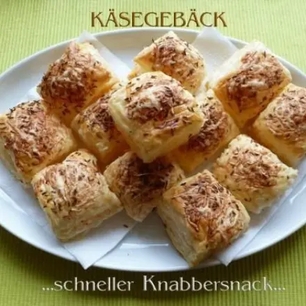 Käsegebäck - schneller Knabbersnack