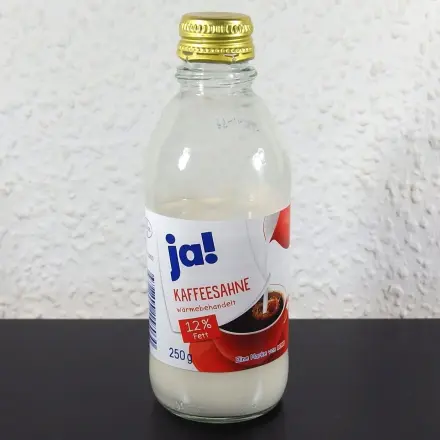 Kalorienarmer Sahne - Ersatz: Kaffeesahne