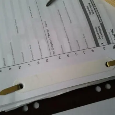 Büro: Heftstreifen ersetzen