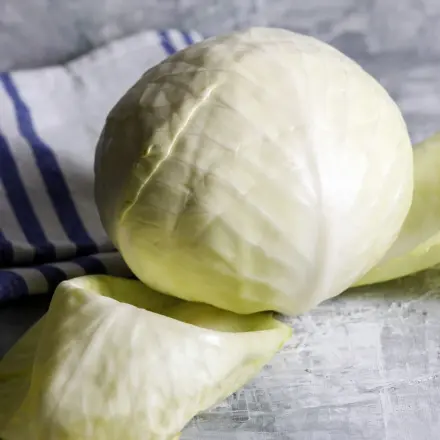 Weißkohl einfach entblättern