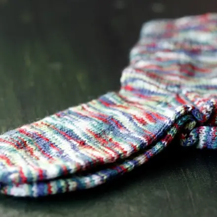 Socken stricken - wie weit reicht die Wolle?