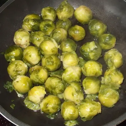 Gebratener Rosenkohl