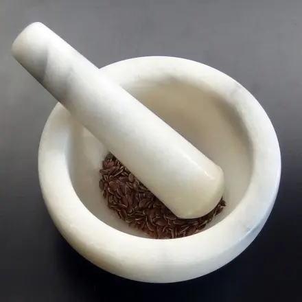 Was man so alles mit Mörser und Stößel machen kann