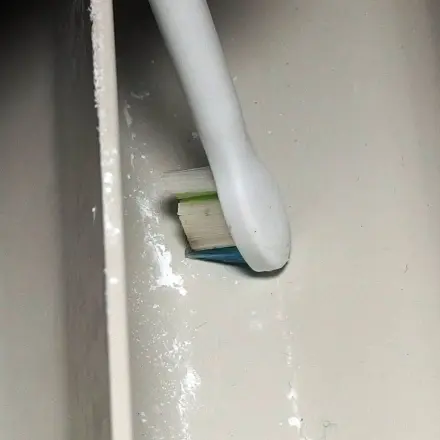 Katzenwäsche für die Einspülkammer der WaMa