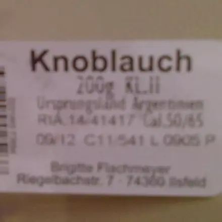 Mindesthaltbarkeitsdatum (MDH) bei Obst und Gemüse