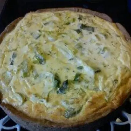 Babsis herzhafter Lauchkuchen mit Feta